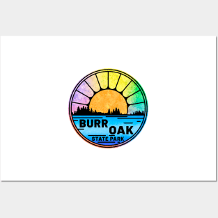 Burr Oak State Park Ohio OH Lake Posters and Art